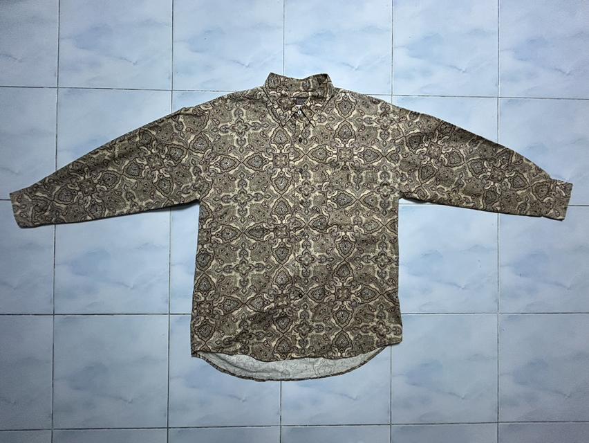 🔥 RARE VINTAGE 90s! เสื้อเชิ้ต DENIMITE ลาย Paisley เต็มตัว งานเกาหลีส่งออกญี่ปุ่น สภาพกริบ 🔥