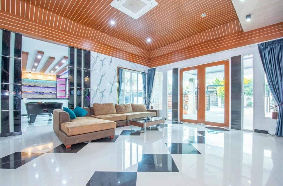 ขายหรือเช่า บ้านพลูวิลล่า Huay Yai private pool บ้านตรงปรก ถือกระเป๋าเข้าอยู่ได้เลย 7