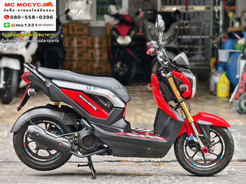 Zoomer x 2013 เครื่องท่อเดิมเสียงเงียบ ใช้งานได้ปกติ มีเล่มเขียวชุดโอนให้ครบ NO1135 4