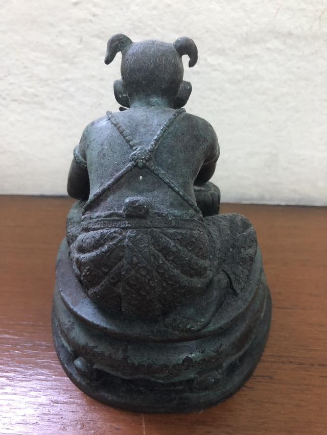 พี่กุมาร กุมารทอง พ่วงเพชร เก๊กหล่อ เนื้อสำริดศิลา หลวงปู่หงษ์ ปี 2548 นัดรับบางบอน 1