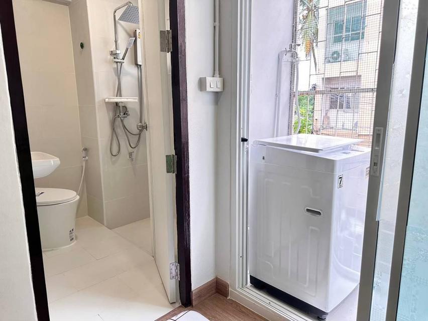 🛋️ คอนโดให้เช่า เข้าอยู่ได้ทันที ให้เช่าคอนโดมิเนียม 1 ห้องนอน  1 ห้องน้ำ 6,500 บาท/เดือน รวมค่าส่วนกลางแล้วนะ 8