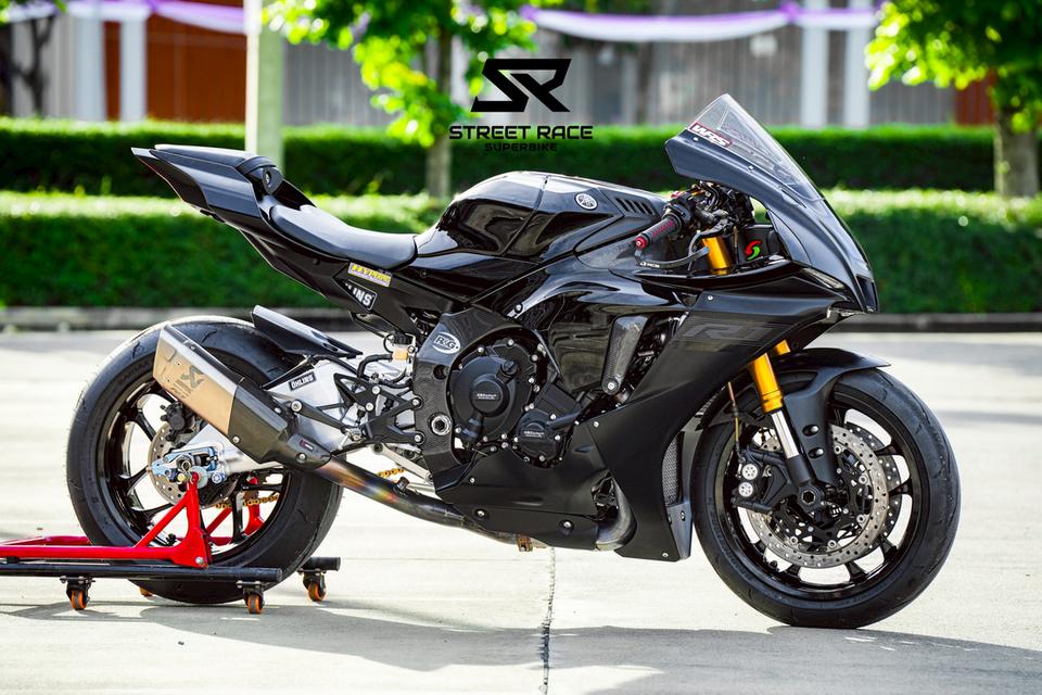 2021 Yamaha yzf-r1 ปี 2021 สีดำ ท่อ akrapovic แท้ ไมล์แค่ 3,000+ กม. 6