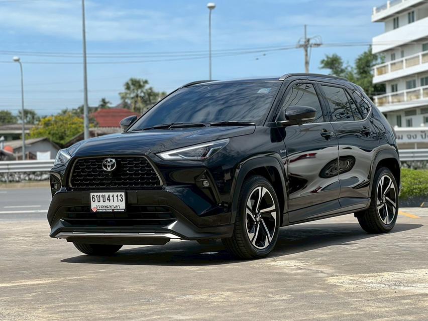 ปี 2025 TOYOTA YARIS CROSS, 1.5 HEV PREMIUM LUXURY โฉม ปี23-ปัจจุบัน ตัวท็อปสุดสีดำ เกียร์ออโต้ เบนซิน/ไฮบริด มือเดียวป้ายแดง