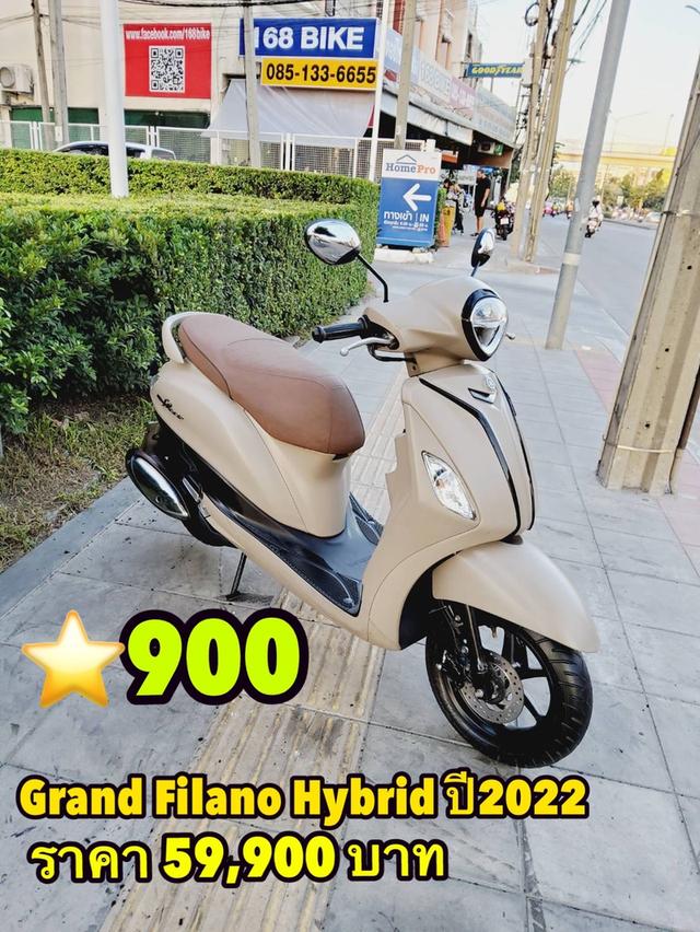 รูป All NEW Yamaha Grand Filano Hybrid ปี2022  โฉมใหม่ล่าสุด สภาพเกรดA 3248 กม. เอกสารพร้อมโอน