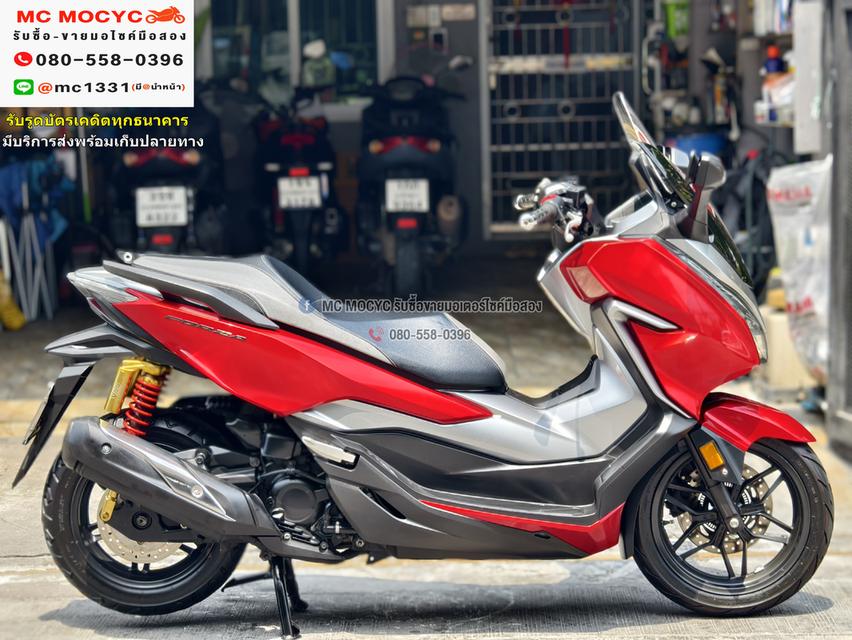 Forza 300 2019 วิ่ง10000โล รถบ้านแท้ เครื่องท่อเดิมๆ ชุดสีสภาพสวย โช้คหลังYss No1024