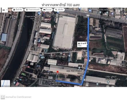 ที่ดินสีม่วง ซอยแสงฟ้า สร้างโกดัง+โรงงาน เนื้อที่  342.5 ตารางวา วาละ 28,000 บาท บางพลี สมุทรปราการ 4