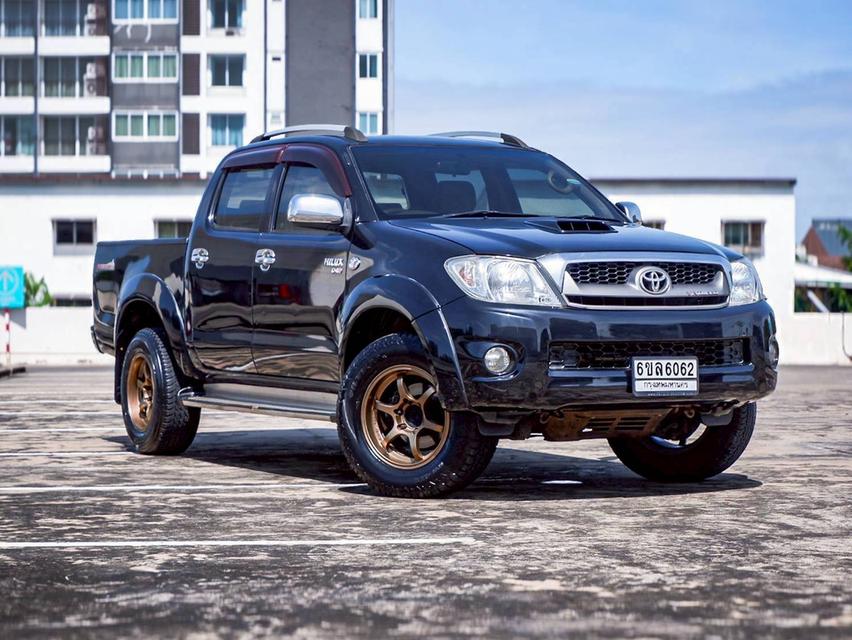 TOYOTA HILUX VIGO 2.5 E VN Turbo PRERUNNER DOUBLE CAB เกียร์ ธรรมดา สีดำ ปี2010  19