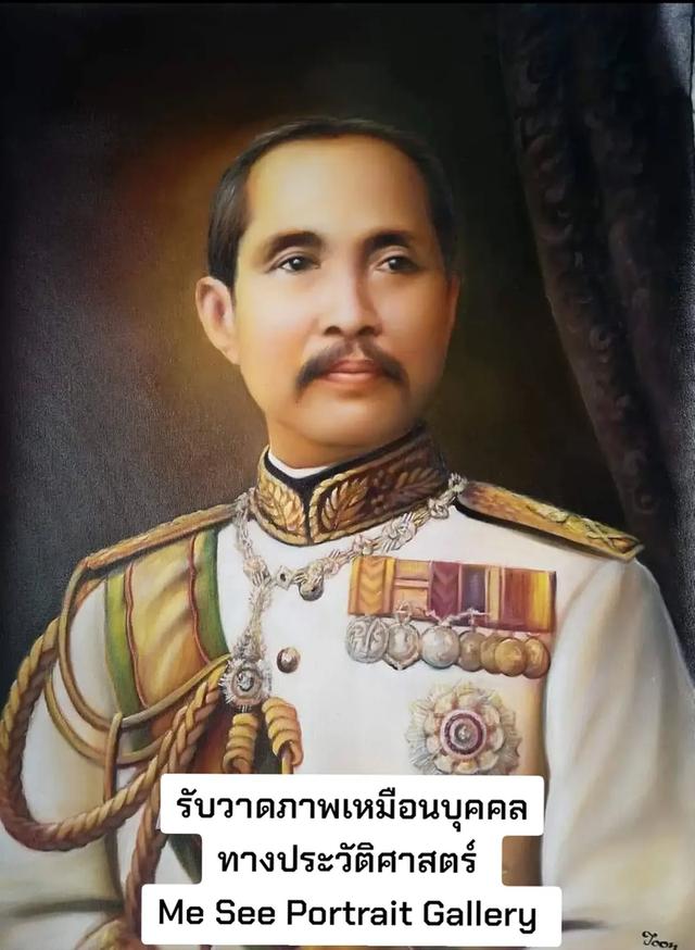 รับวาดภาพเหมือนสีน้ำมันบนแคนวาส