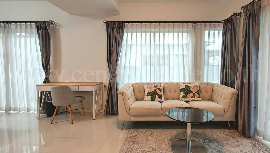 บ้านแฝด วิลลาจจิโอ เพชรเกษม - สาย 4 เฟอร์นิเจอร์ครบ พร้อมอยู่ 3