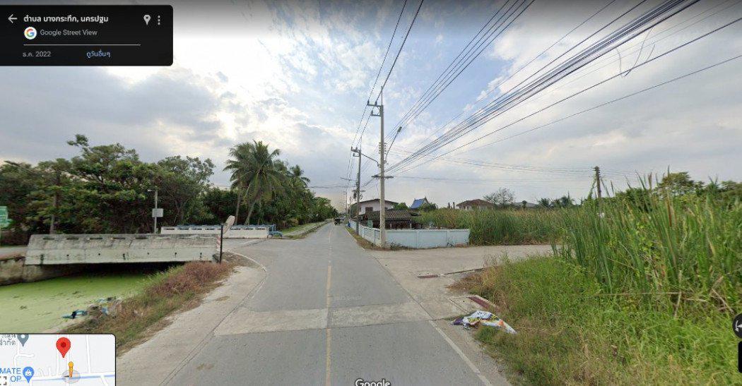 รูป ขาย ที่ดิน ติดถนนสองด้าน แถวพุทธมณฑล สาย 4 1 ไร่ ติดถนนสองด้าน ID 12289 4