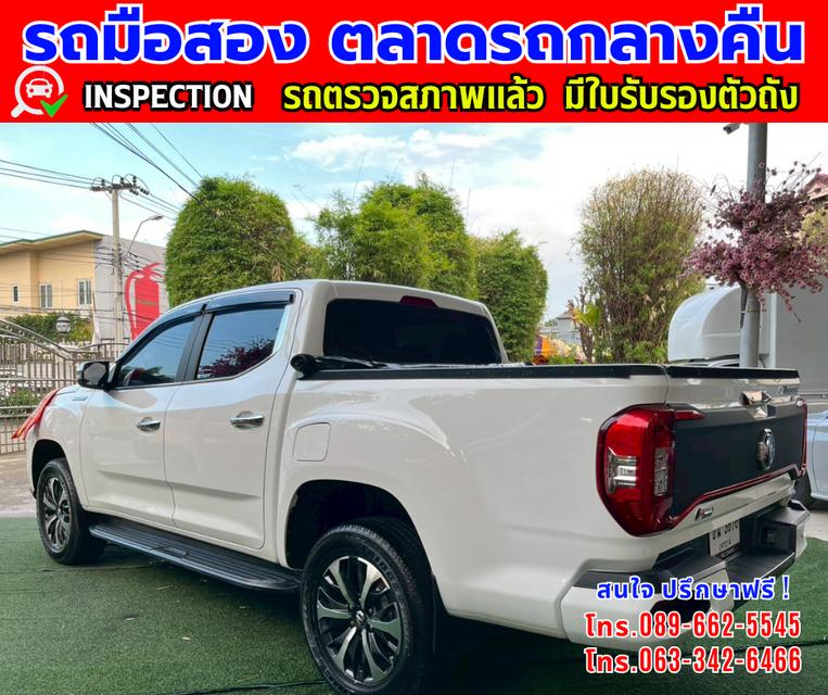 ❇️ปี2025 MG Extender 2.0 Giant Cab Grand X ❇️ไมล์แท้ 3,xxx กม.มีประกันศูนย์ ถึง2027 ❇️เกียร์ออโต้ 4