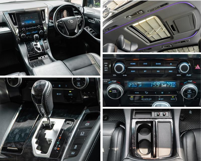 Toyota Vellfire ZG Edition 2018 สีขาว ไมล์น้อย รูปที่ 13