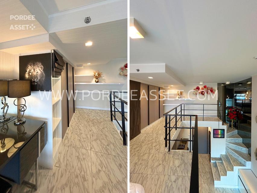 คอนโดหรู ราคาถูก!! IDEO New Rama9 (ห้อง Duplex 52 ตร.ม.) ตกแต่ง Modern luxury อยู่ใจกลางเมืองเดินทางสะดวก ใกล้เอกมัย ทองหล่อ :ไอดีโอ นิว พระราม 9 11