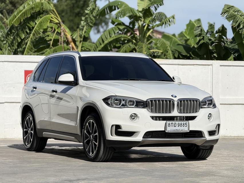2018 BMW X5, sDrive25d โฉม F15 ปี13-19สีขาว เครื่องดีเซล รถบ้านแท้ ประวัติดี รูปย่อยที่ 2