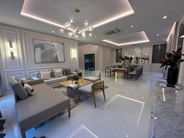 บ้านเดี่ยว The City Bangna 1 ขนาด 416 ตร.ม. 5 ห้องนอน ตกแต่งครบพร้อมอยู่ ติด mega bangna