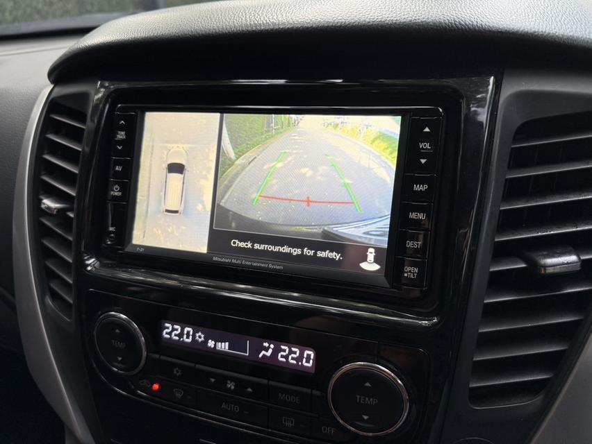 รหัสรถ AP1196 Pajero 2.4 GT Premium  NAVI 4WD  ปี2015 สีน้ำตาล ดีเซล  16