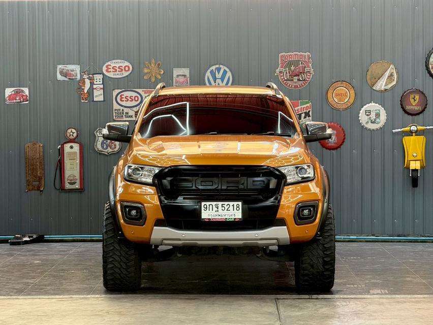 FORD RANGER 2.0 WildTrak Hi-Rider DOUBLECAB ปี2019 รถบ้านแท้ ออพชั่นเต็มคัน