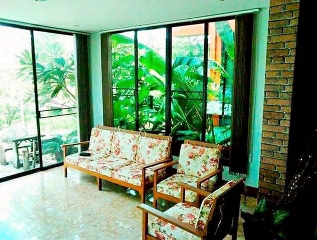 บ้านพร้อมที่ดิน บ้านสวนหลังใหญ่สไตล์รีสอร์ทสามชั้น 2-0-3 ไร่ ต.ป่าป้อง อ.ดอยสะเก็ด 3