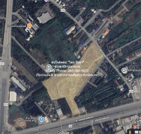 พื้นที่ดิน ขายที่ดินผังเมืองสีชมพู ใกล้ ถ.พุทธมณฑลสาย 7 และถ.บรมราชชนนี 16-2-25 ไร่ ราคา 132.50 ล้านบาท (8 ล้านบาท/ไร่)  1