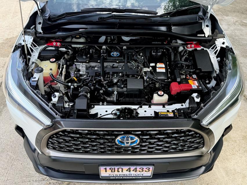 2022 Toyota CROSS HYBRID PREMIUM รถมือเดียวป้ายแดง รถวิ่งน้อย เข้าศูนย์ตามระยะ รถไม่มีอุบัติเหตุครับ รูปที่ 15