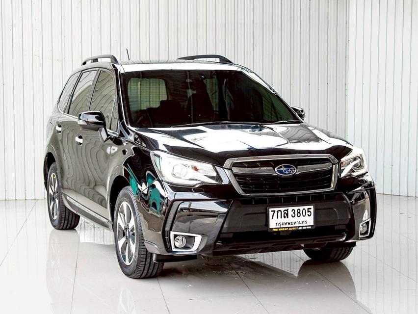 SUBARU FORESTER 2.0 I-P ปี 2018 สีดำ เกียร์ AUTO เครื่องยนต์ เบนซิน เลขไมล์เพียง 158,119 km. 3