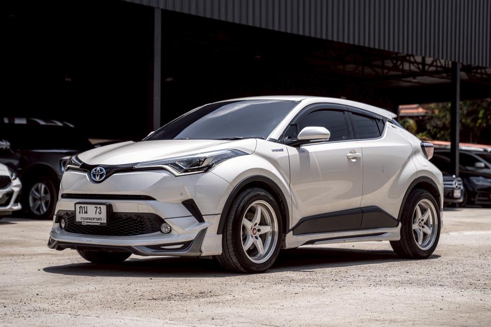 รหัสรถ 67GG72 TOYOTA CHR 1.8 HYBRID AT 2018