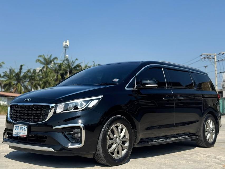 Kia Carnival 2.2 Ex สีดำ 2022รถบ้านสภาพดี  11