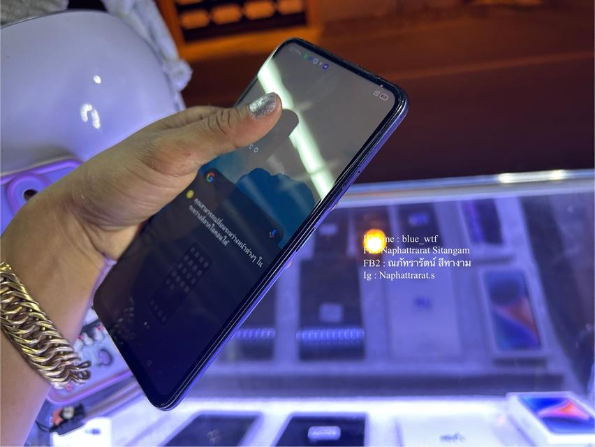 Oppo F11Pro จอ6.5นิ้ว Rom64 Ram6 กล้องหน้าสไลด์ กล้องสวยมาก สภาพสวย ใช้งานปกติ ได้ทุกซิม 6