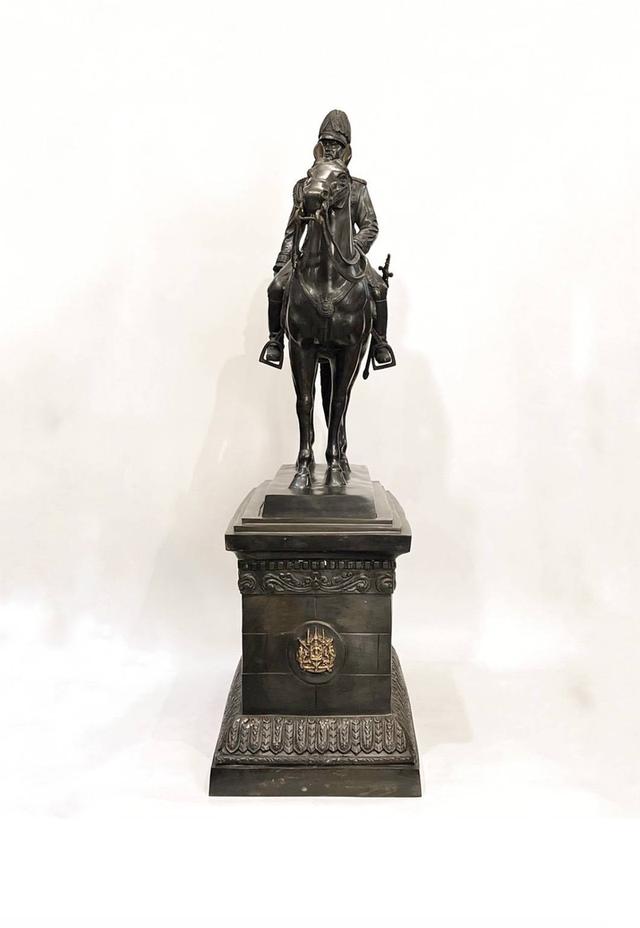 603.พระบรมรูปหล่อในหลวงรัชกาลที่ 5 พระบาทสมเด็จพระปรมินทรมหาจุฬาลงกรณ์ พระจุลจอมเกล้าเจ้าอยู่หัวทรงม้า(พระบรมรูปทรงม้า) หน้าตัก 9 นิ้ว 2