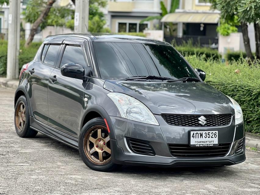 Suzuki Swift GA 1.25L CVT ปี 2015 สีเทา ออโต้ เบนซิน