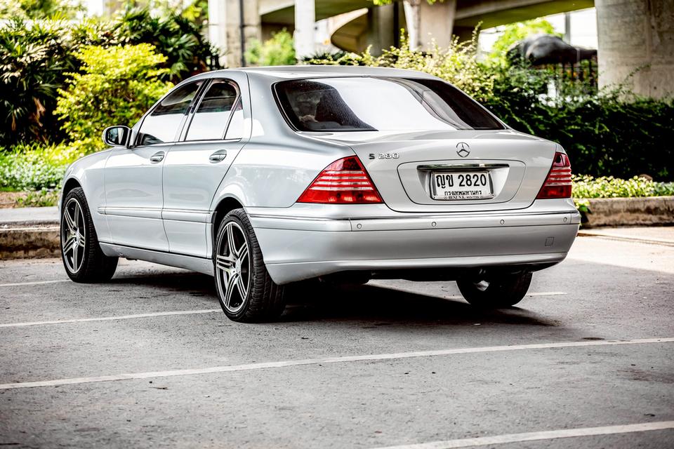 Benz S280 ปี 2001 สีเทา สวยสภาพดี  8