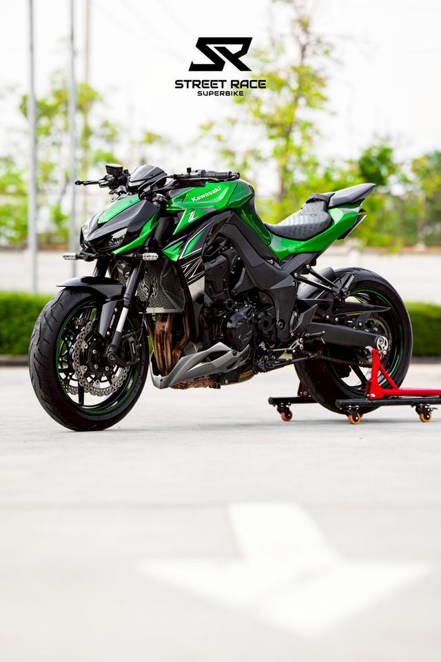 Z1000 2017 (Registered 2019) – Green & Black Beast