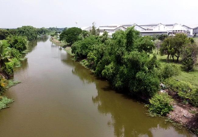 ขายที่ดิน หนองจอก ตรงข้ามบางกอกอารีน่า ติดคลองลำผักชี ถนนเชื่อมสัมพันธ์ เนื้อที่ 1-2-66 ไร่ 8
