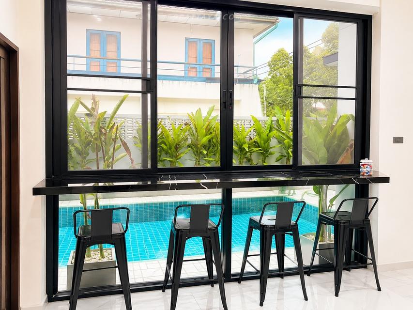 Corner Pool Villa ขายพร้อมผู้เช่า | Baan Suan Lalana จอมเทียน พัทยา ✨ ขาย 14,500,000 บาท — พูลวิลล่าหัวมุม รีโนเวทใหม่ทั้งหลัง 4 ห้องนอน 4