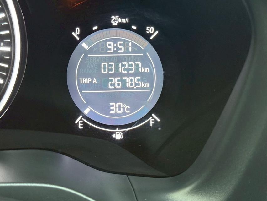 HONDA HRV 1.8E 2018 สีดำ MINOR CHANGE มือเดียว ไมล์น้อย  9