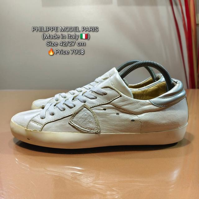 PHILIPPE MODEL PARIS (Made in Italy 🇮🇹)Size 42/27 cm🔥Price 790฿ รูปที่ 2