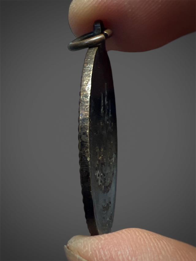 เหรียญหลวงพ่อสงฆ์ วัดเจ้าฟ้าศาลาลอย หลังยันต์5 ปี2513 3