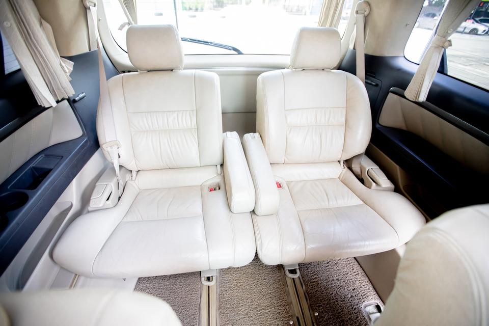 #TOYOTA #ALPHARD 2.4 HYBRID ปี 2007 สีขาวรถครอบครัว 7 ที่นั่ง สวยหรู นั่งสบาย พร้อมใช้งาน✅ รถบ้าน รูปที่ 9