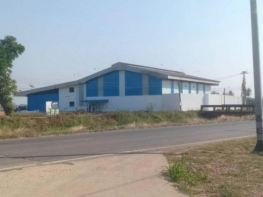 #ขายและให้เช่าโกดังโรงงานอำเภอหันคา จังหวัดชัยนาท ที่ดิน 7 ไร่  พื้นที่ 2800 ตรม 2อาคาร 6