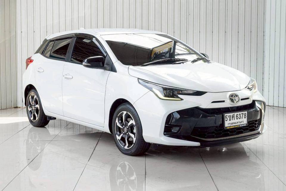 TOYOTA YARIS 1.2 SMART ปี 2024 สีขาว โฉม ปี19-ปัจจุบัน