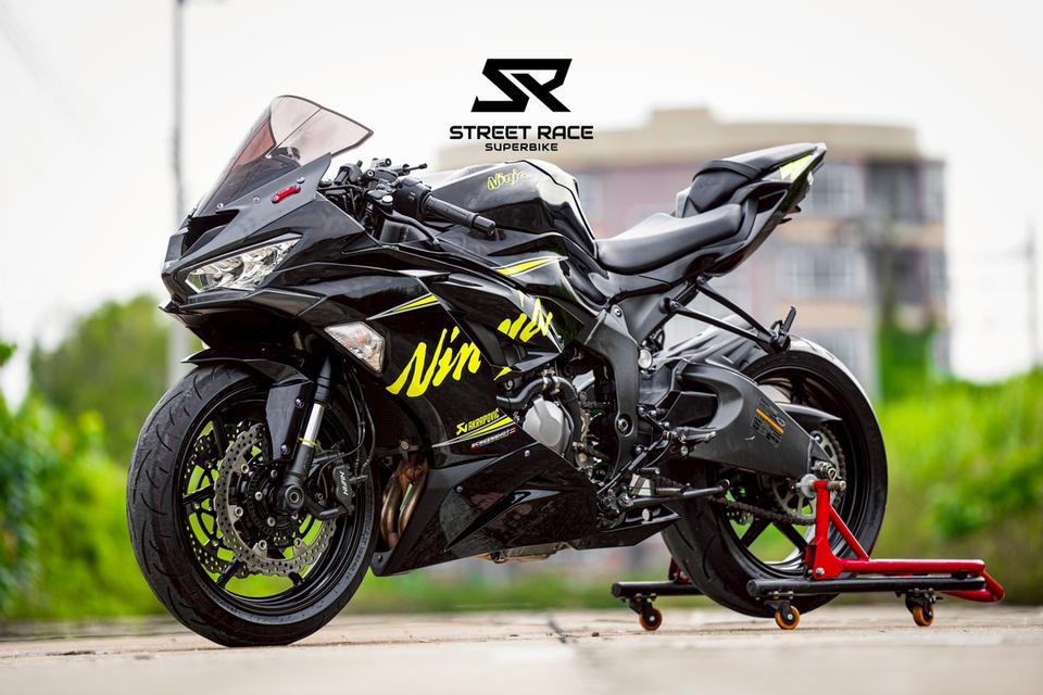 2019 Kawasaki zx-6r | ปี 2019 | สีดำเขียวลาย ninja สปอร์ตตัวแรงสายสนามสุดหล่อ!
