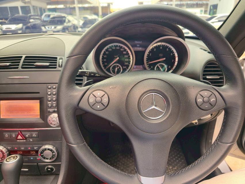 รหัสรถ BAC6664 BENZ SLK 200 KOMPRESSOR ROADSTER R171 2008 จด 2009  12