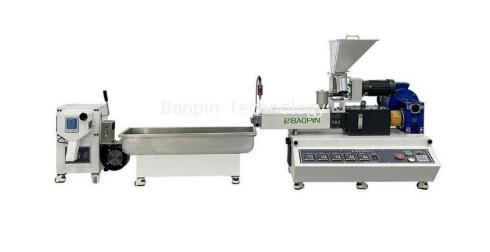ขายชุดเครื่องผสมและผลิตเม็ดพลาสติกแบบ Twin Screw (Lab Scale)