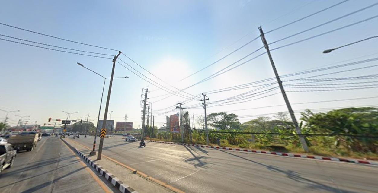 ขายที่ดินแปลงใหญ่ หัวมุมสี่แยก ให้เช่าระยะยาว 15 ไร่ ใกล้ Central Festival Chiangmai 4