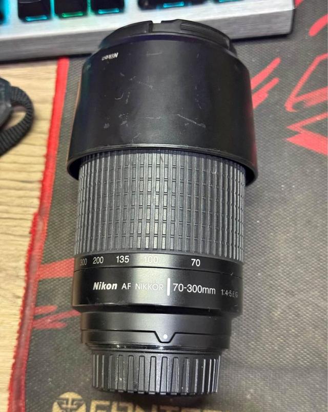 เลนส์ซูม Nikon af Nikkor 70-300 มือ 2