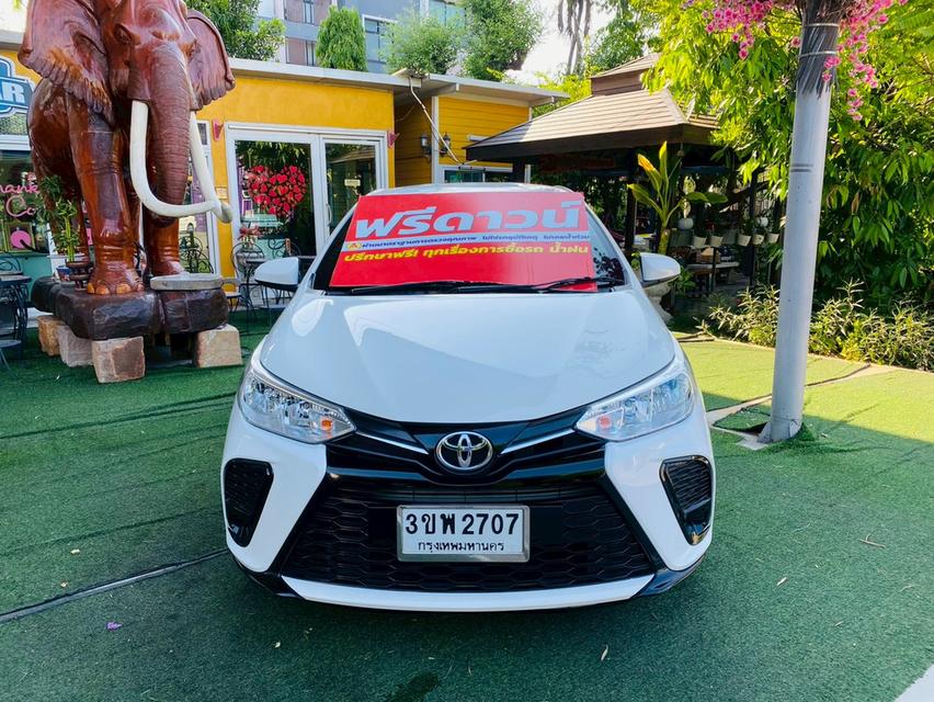 TOYOTA YARIS 1.2 Entry ปี 2022 + LPG ✔️ ไมล์แท้ 103,xxx กม เช็คประวัติได้ รูปที่ 3