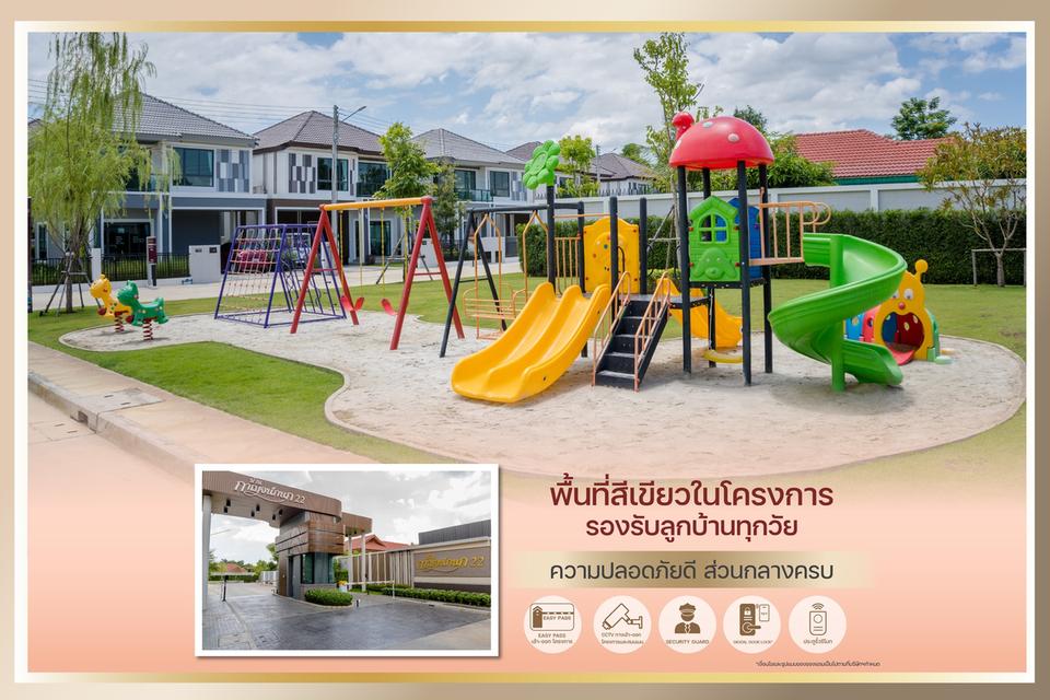 โครงการทำเลคุณภาพ 𝗕𝗮𝗮𝗻 𝗞𝗮𝗿𝗻𝗸𝗮𝗻𝗼𝗸 𝟮𝟮 บ้านยวม-สันกำแพงสายใหม่ บ้านหลังใหญ่ ทำเลเมือง | เริ่ม 2.8 ล้าน* 3