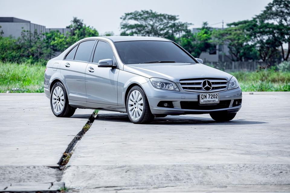BENZ C200 KOMPRESSOR ปี 2010 สีเทา สวยสภาพดีมากๆ รูปที่ 3