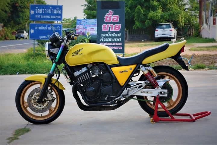 Honda CB400 ปี 1997 สีเหลือง 2