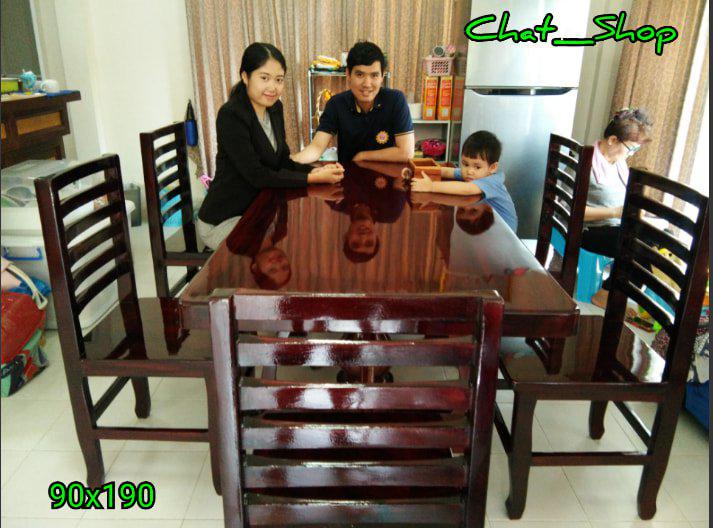 โต๊ะไม้ (สั่งผลิต) เพจ : Chat_Shop 5